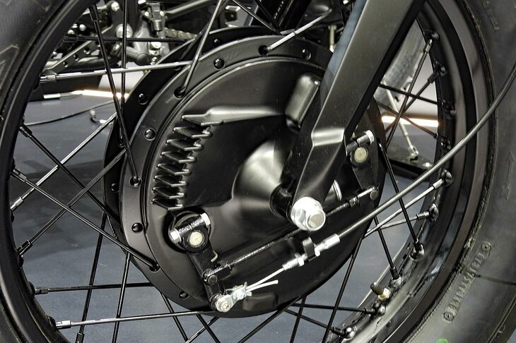 「マット・サバス250」のカスタムバイク。