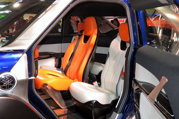 ヤマハ・クロスハブコンセプト（インテリア）