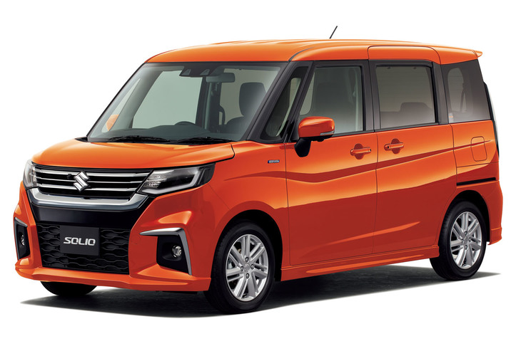 コンパクトハイトワゴンの先駆けである「スズキ・ソリオ」。トヨタ／ダイハツの進出で割を食ったと思いきや、むしろきちんとしたジャンルとしての認知が進み、販売の落ち込みはなかったという。