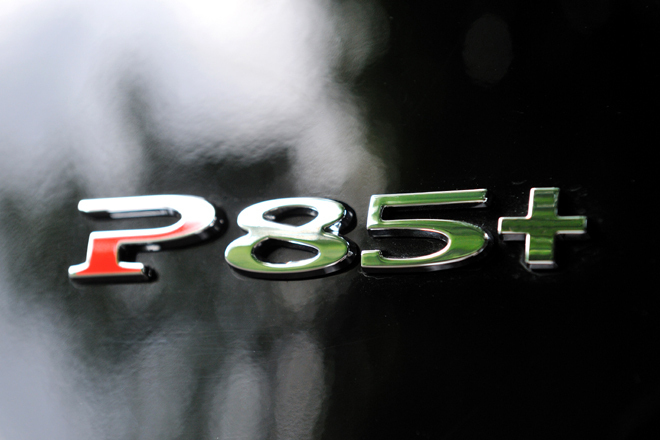 試乗車は「モデルS」の85kWhパフォーマンス仕様。