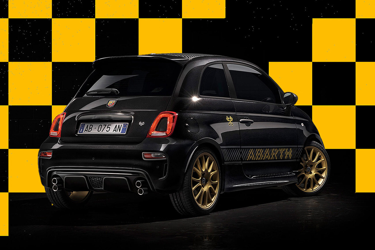 6772 正規品 ABARTH アバルト 35 ブラックレザー 695セッタンタ
