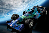 【F1 07】ホンダ、ロゴなし“地球カラーリング”発表