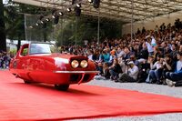 1967年「ジャイロX」。2019年の「コンコルソ・ヴィラ・デステ」で。デザインは「タッカー48」も手がけたアレックス・トレマリスである。