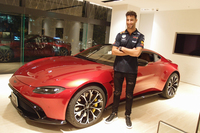 「アストンマーティン・レッドブルレーシング F1日本GPプレイベント」の会場から