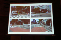 パネルディスカッションでは、スライドによる“現場検証”が行われ、問題点が指摘された。