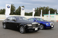 ロールス・ロイスは「レイス」も用意していたが、人気のため試乗はかなわず。