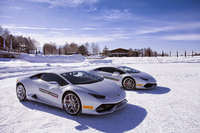 （※クリックすると「ランボルギーニ・ウインター・アカデミア」のフォトギャラリーが見られます）