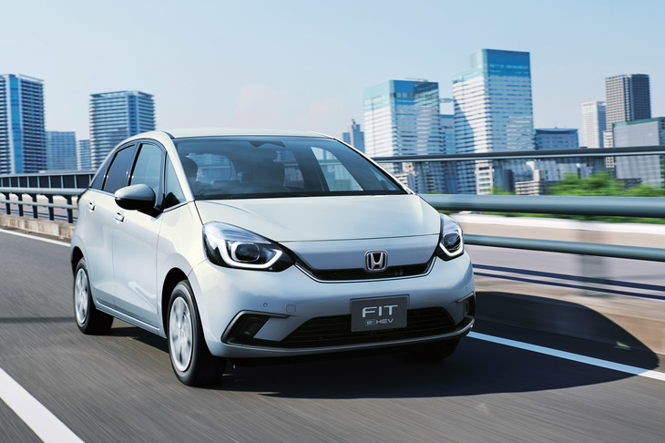 2020年2月に発売された、現行型「ホンダ・フィット」。