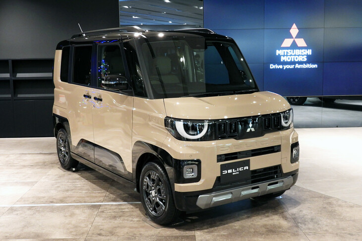 好調な販売を続ける「デリカミニ」。