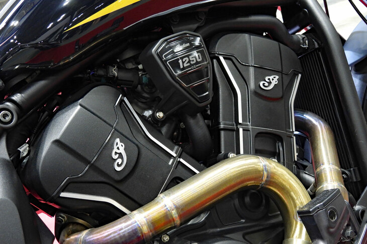 RSD（the Roland Sands Design）の手になる「インディアン・スカウト」。