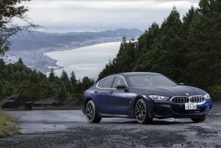 今回の試乗車は「BMW 840iグランクーペ」の「エクスクルーシブMスポーツ」。2022年3月の改良で追加された新グレードだ。