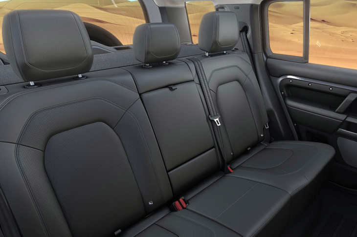 インテリアではグレインレザーシートの採用が目を引く。