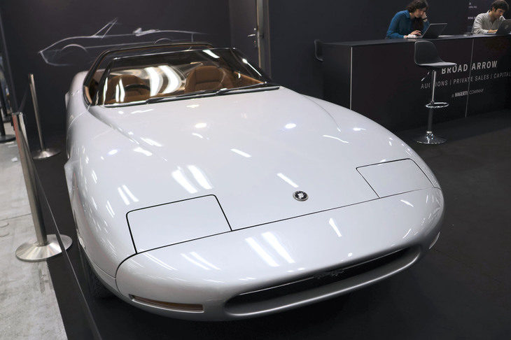 ジャガーの要請でピニンファリーナが製作し、1987年のバーミンガムショーで公開された「XJ-S」。量産には至らなかったが、英・伊両国のセンスがほどよくブレンドされている。