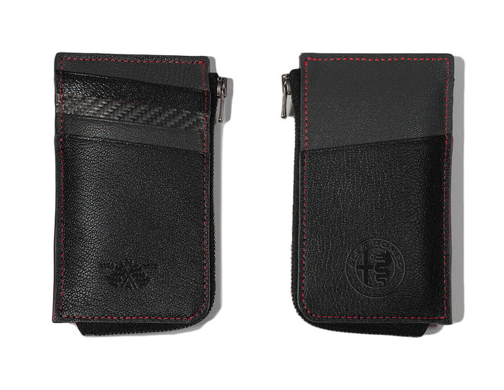 ネグローニ社製のオリジナルレーシングストライプウォレット。