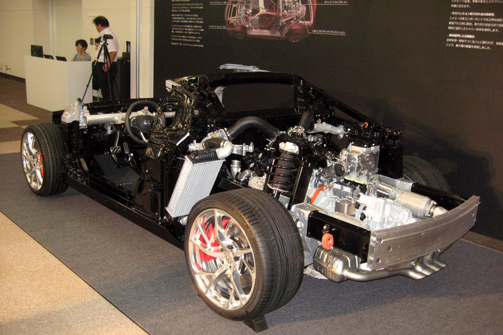 ホンダNSX（ランニングシャシー）