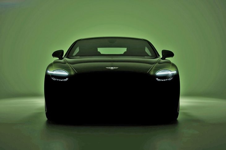 新型「ベントレー・コンチネンタルGTスピード」のイメージ。