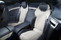 リアシートは、大人がなんとか座れるスペース。こちらもフロントと同じデザインのシートを備える。