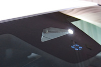 ADAS用のフロントワイドビューカメラは約100°の視野角を持つ。