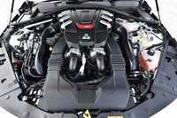 510psと600Nmを発生する2.9リッターのV6ツインターボユニット。