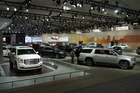 GMが展示を行ったノースホールの様子。
    