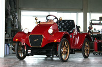 クラシックタイプのEVミニカー「ミルイラ」。