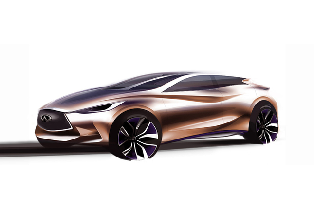 「インフィニティQ30コンセプト」