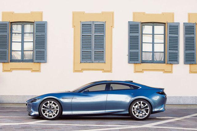 最終価格1/43 MAZDA マツダ シナリ SHINARI 靱 ディーラー特注