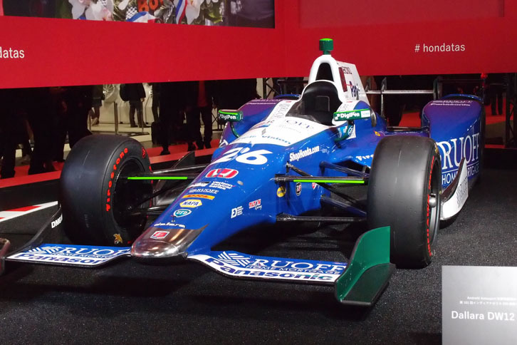 ダラーラDW12（第101回インディ500優勝マシン）