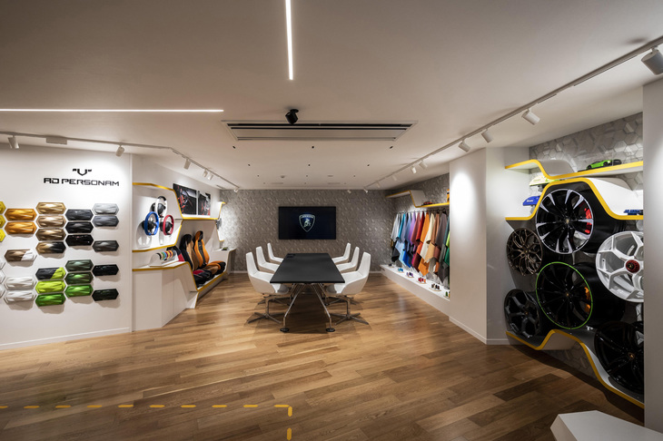 「アドペルソナム」の専用スタジオ。