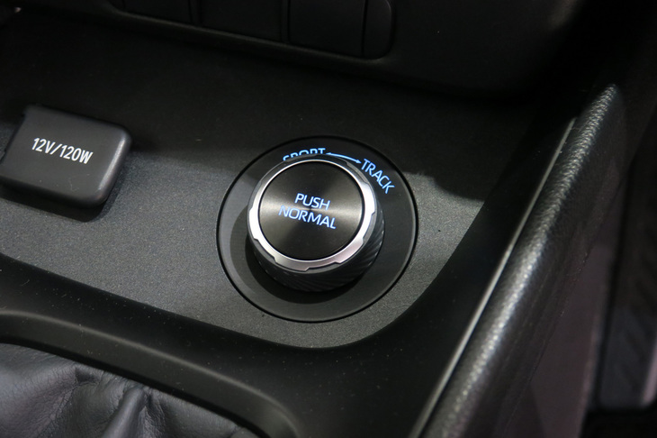 トヨタGRヤリスRC（4WDモードセレクトスイッチ）