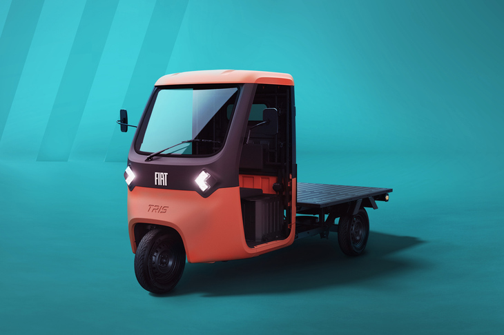 こちらは「トリス フラットベッド」。各荷台タイプともタイヤサイズは12インチで、上記2タイプのほかにバンも用意。いずれの仕様も、カスタマイズの容易性に配慮している。