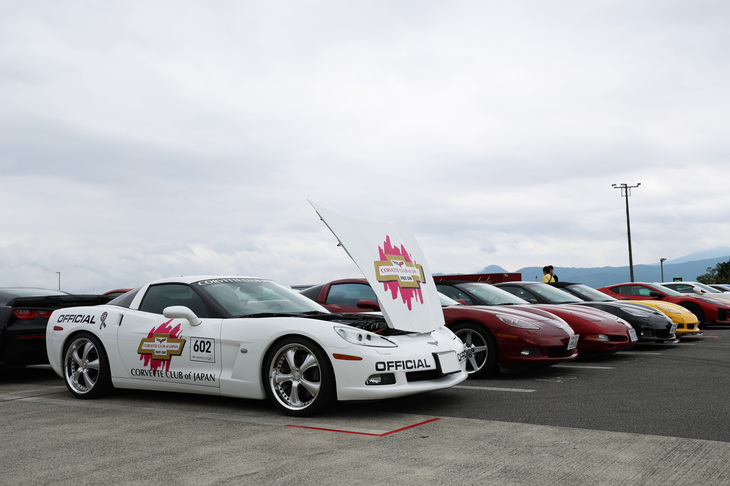 こちらには2005年デビューの「C6コルベット」が並ぶ。