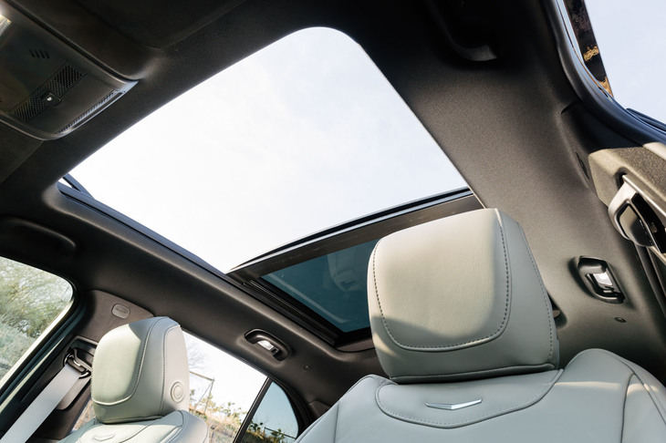 ラインナップ中最上位のグレードにあたる「プラチナム」には、各種ADASやパノラマサンルーフが標準装備される。