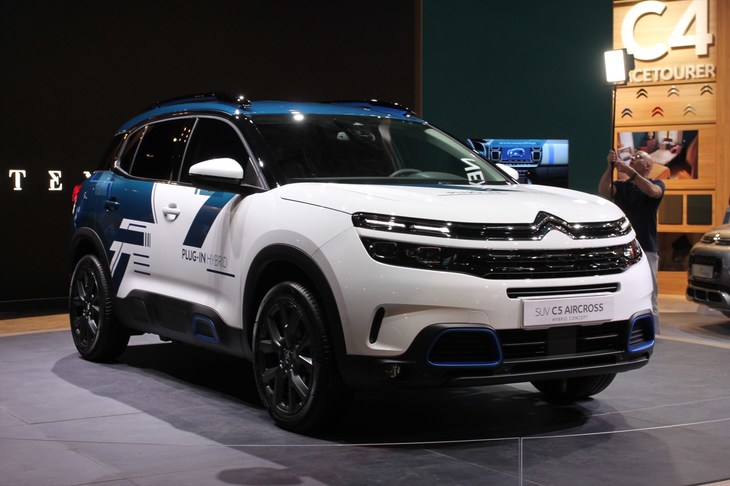 シトロエンC5エアクロス ハイブリッドコンセプト