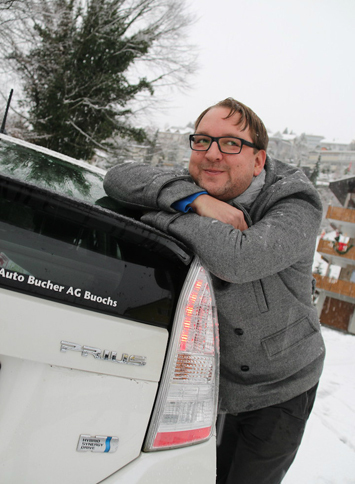 マティス氏は航空機メーカー勤務。「プリウス」の納車直後はうれしさのあまり、イタリアのナポリまで2000kmのドライブを楽しんだという。