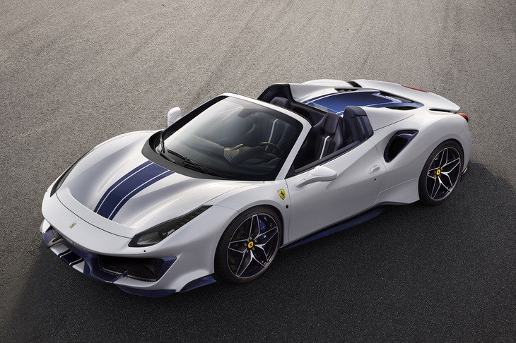 「フェラーリ488ピスタ スパイダー」