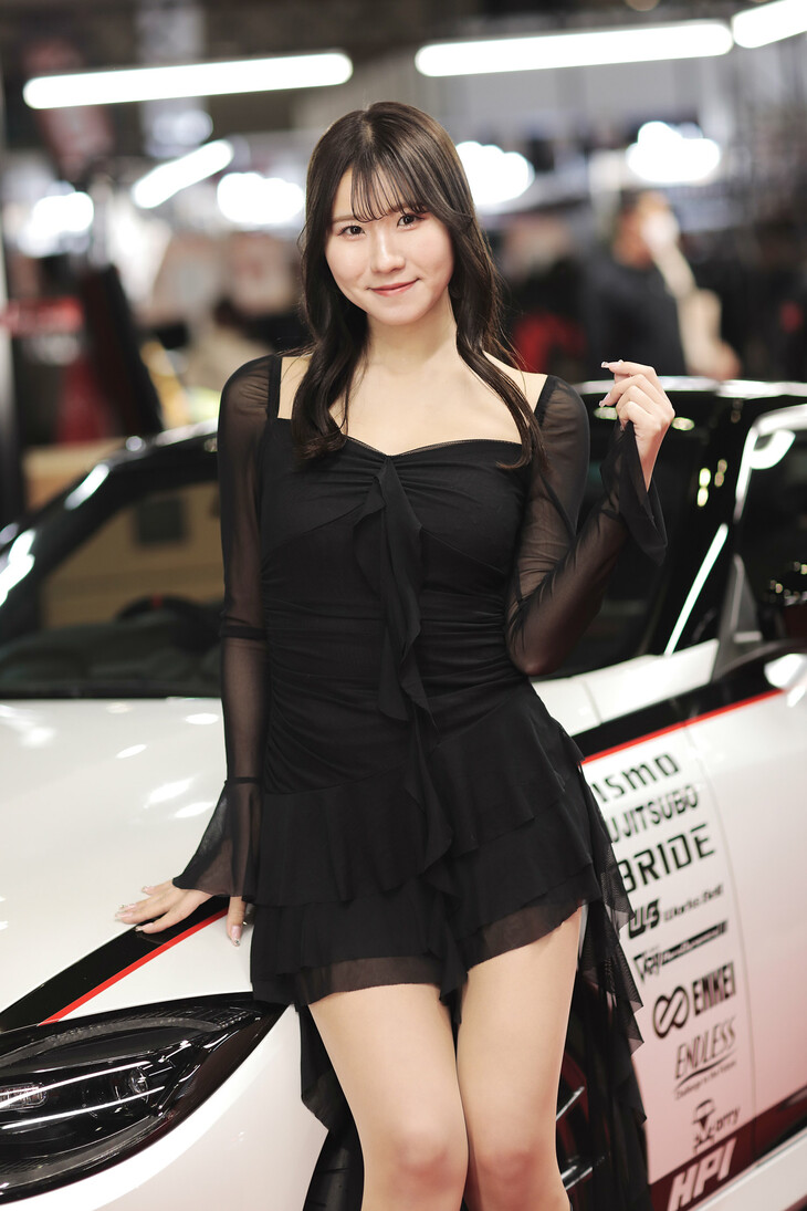 HPIブースの天宮かすみさん