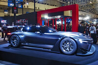 2022年の「東京オートサロン」より、「トヨタGR GT3コンセプト」。