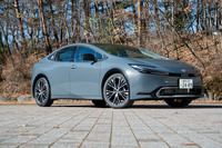 現行型となる5代目「プリウス」は2023年1月10日に発売。この試乗車は最上級グレード「Z」で、オプションを含めた総額は404万4300円。