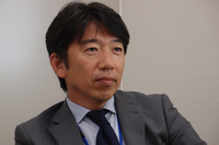 モビリティランドの広報課課長、上野禎久さん。