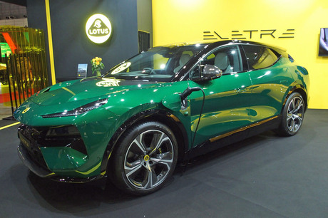 ロータスの正規輸入元であるエルシーアイが、東京オートサロンにロータス初の電動ハイパーSUV「エレトレ」...