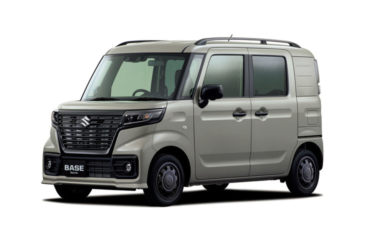 スズキが2022年8月26日に発売した「スペーシア ベース」。軽乗用車をベースにしたおしゃれな商用車だ。
