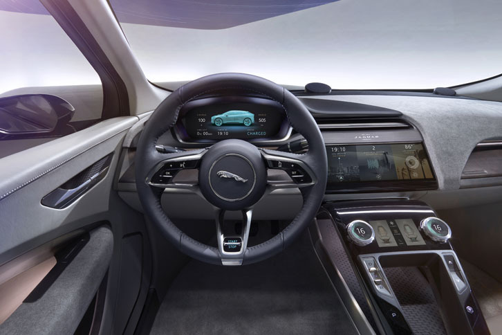 ジャガーIペース コンセプト（インテリア）