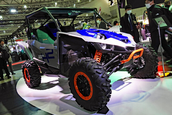 ヤマハYXZ1000R（水素エンジン搭載）