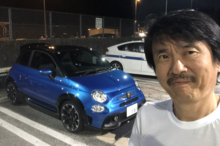 今回は全世界限定695台のうち、日本で200台（右／左ハンドル仕様をそれぞれ100台ずつ）が販売される「アバルト695トリビュート131ラリー」で夜の首都高に出撃。