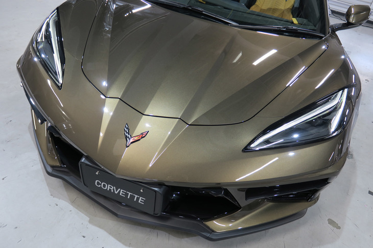 シボレー・コルベット2LT（フロントまわり）