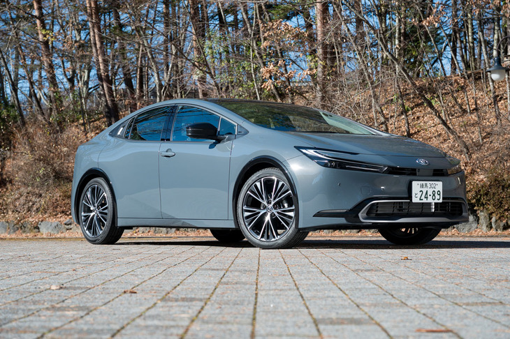 現行型となる5代目「プリウス」は2023年1月10日に発売。この試乗車は最上級グレード「Z」で、オプションを含めた総額は404万4300円。