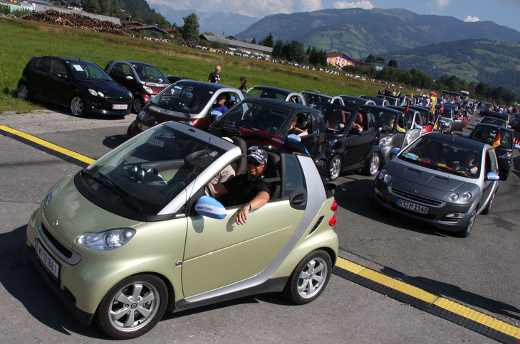 2010年8月オーストリアのツェル・アム・ゼーで。この翌年から「スマートタイムズ」は欧州各地で開催されるようになった。