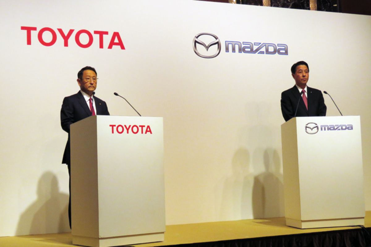 トヨタとマツダが資本業務提携を締結 【ニュース】 - webCG