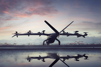 アーチャー製eVTOL「ミッドナイト」。（photo：Archer）